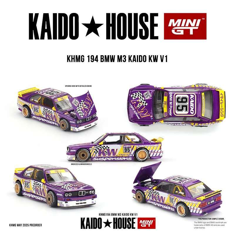 Model Kit Bmw - KHMG 194 1:64 BMW M3 Kaido