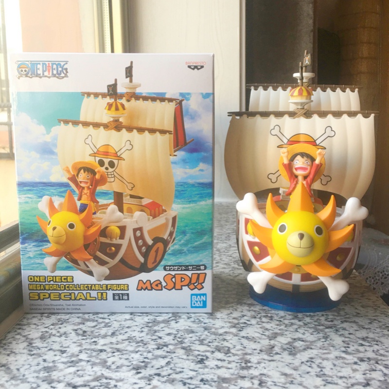 Model Kit Thousand Sunny - Original Wcf Mega One Piece Thousand