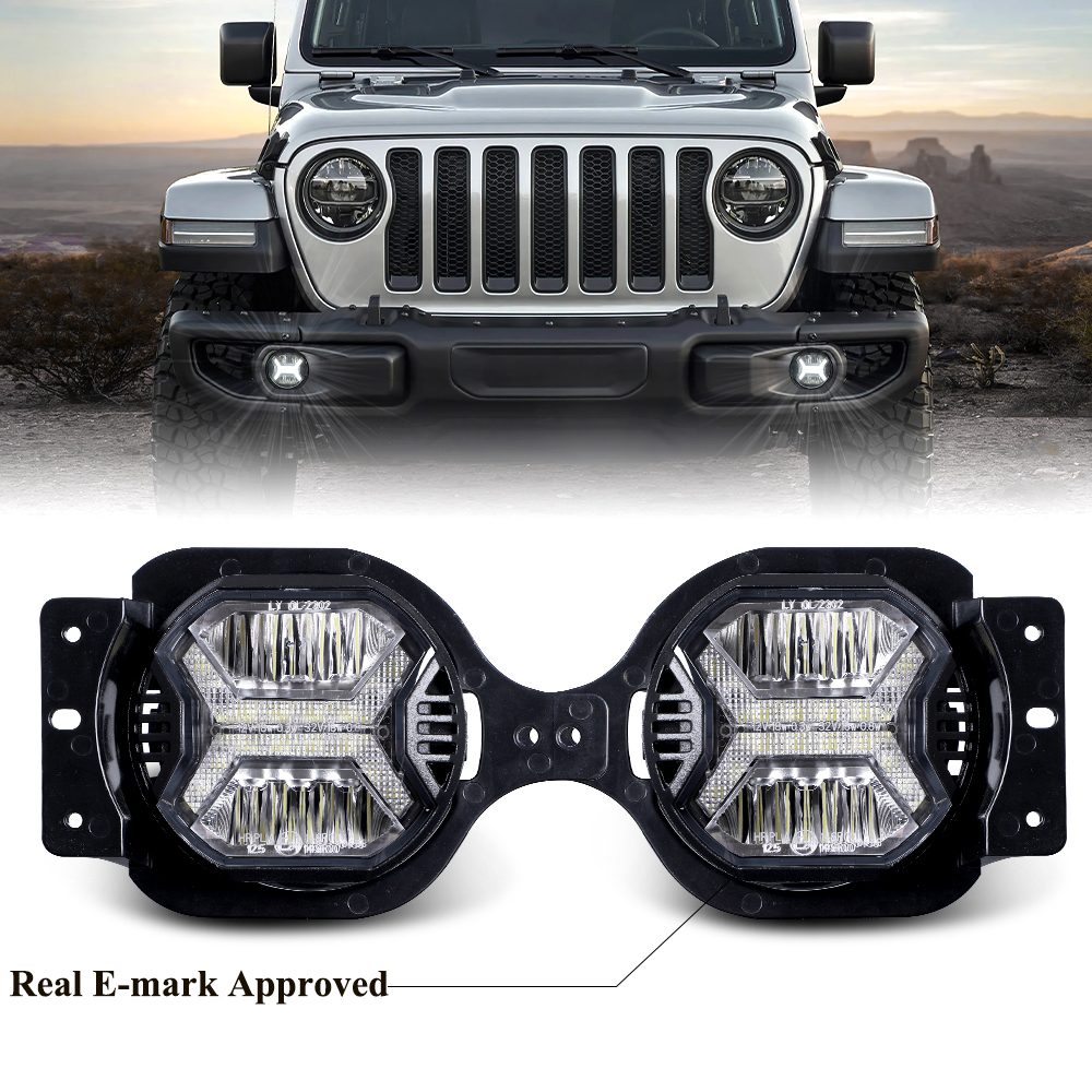 Model Kit Jeep - 1 Pair 60W 4 Inch LED
