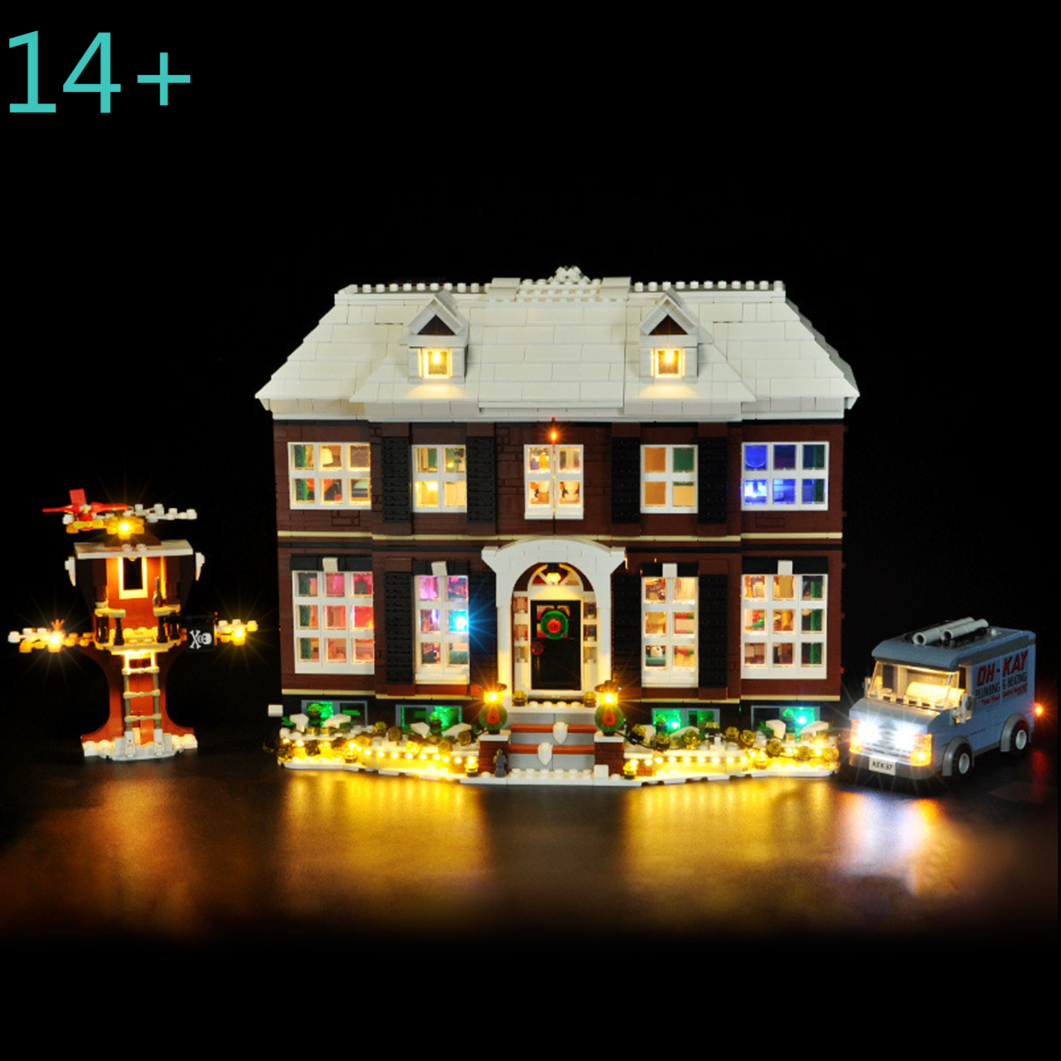 Model Kit Walmart - Moc shop LED Lighting Kit Compatible