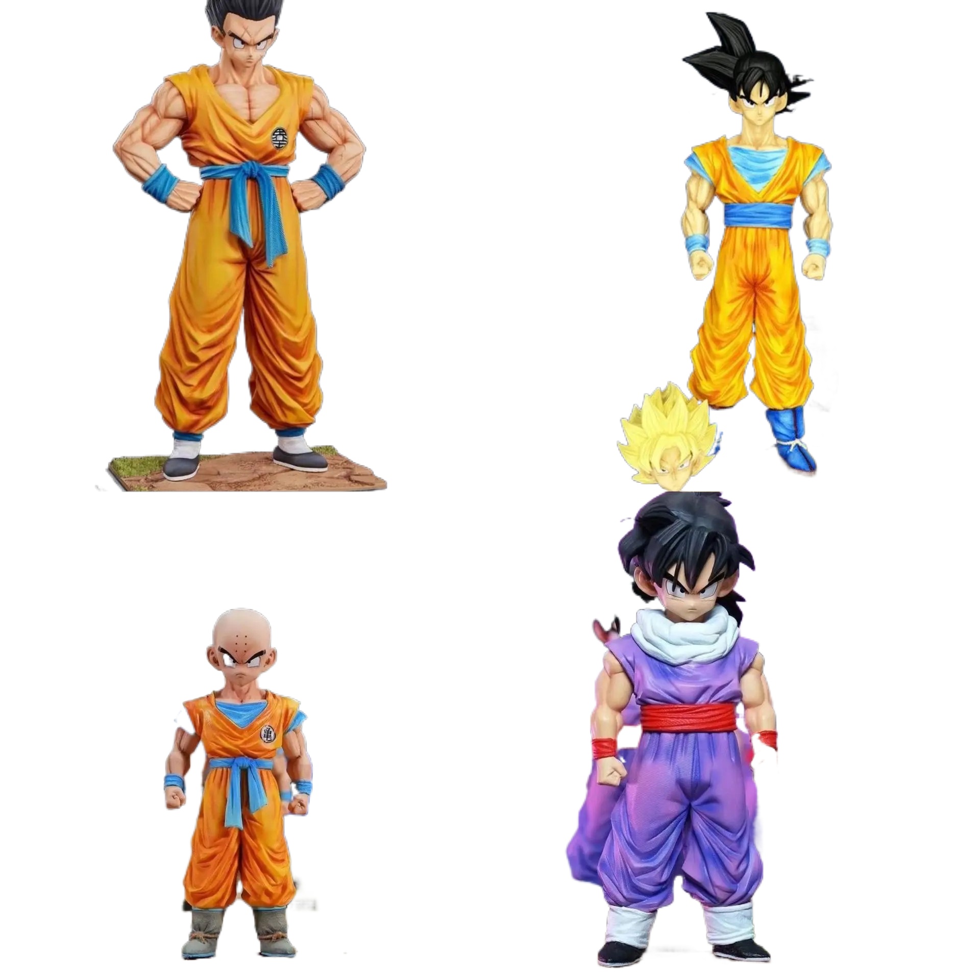 Model Kit Dragon - Anime Dragon Ball Z Figure Gohan/Krillin