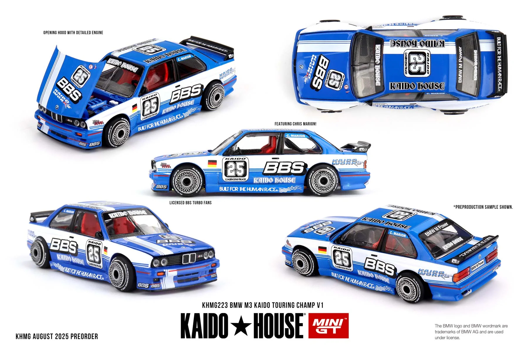 Model Kit Bmw - Kaido House x MINI GT 1:64