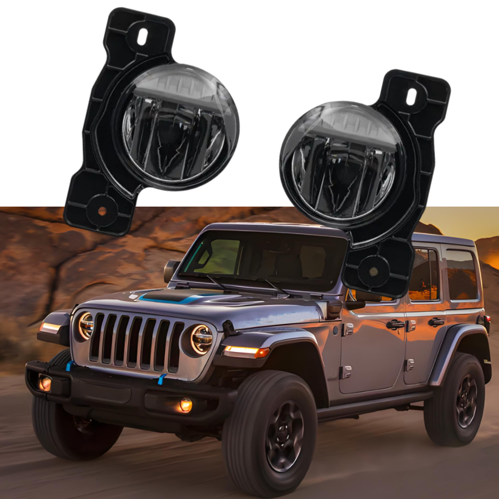 Model Kit Jeep - 2pcs LED Fog Driving Lights For
