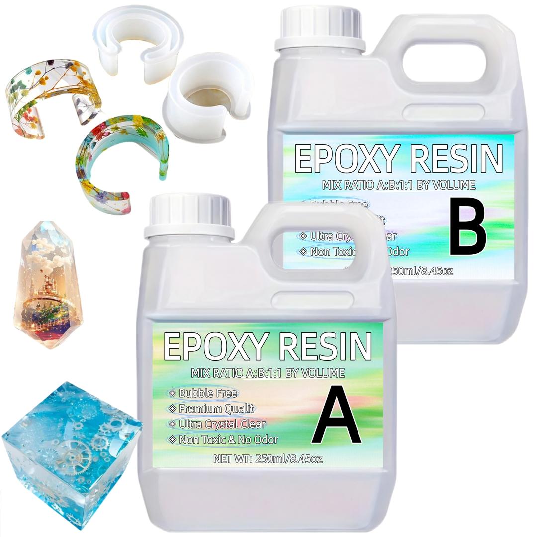 Resin Kit Cast - 16.9oz Clear Epoxy Resin Kit Casting