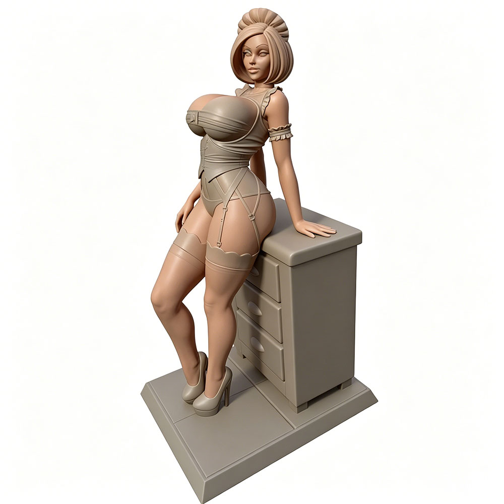 Model Kit Hg - 75mm --175mm Sexy Girl Resin Model