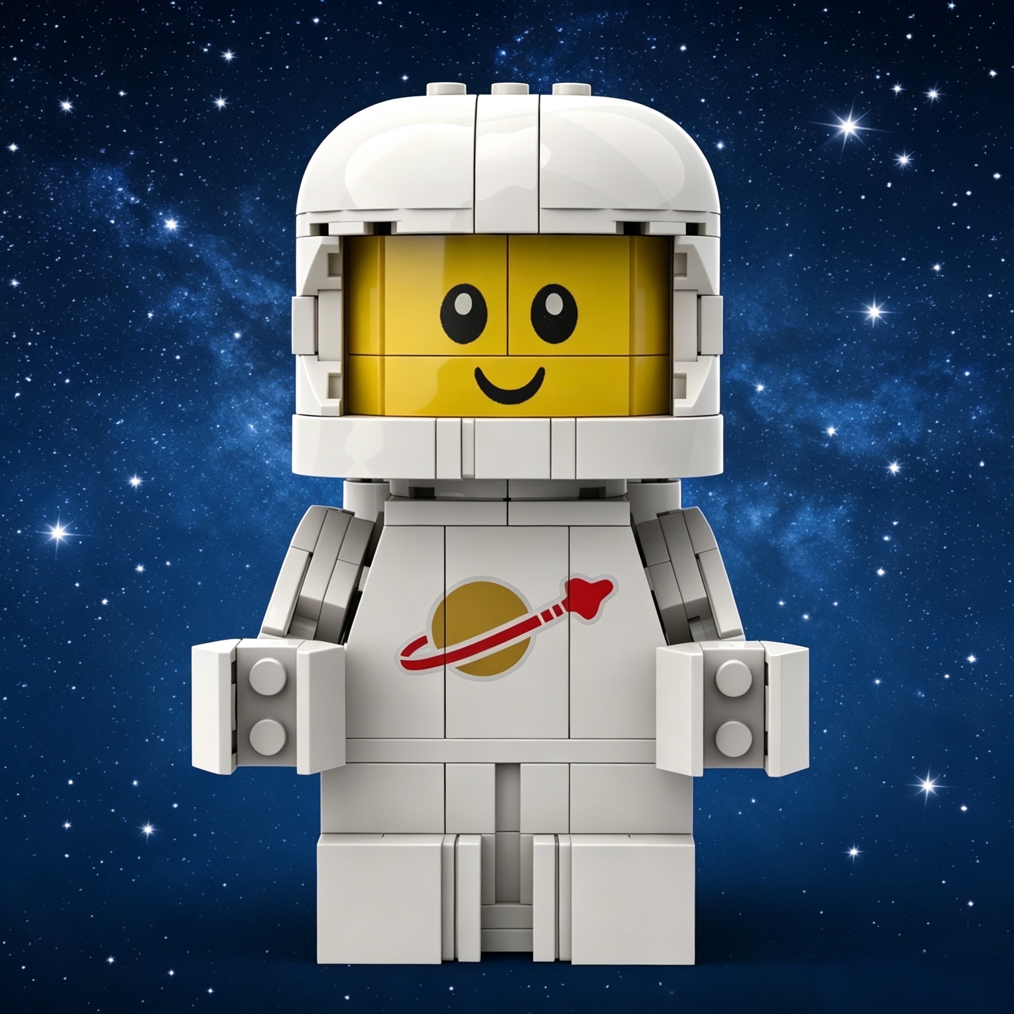 Model Kit History - Retro Space Explorer Building Blocks Kit