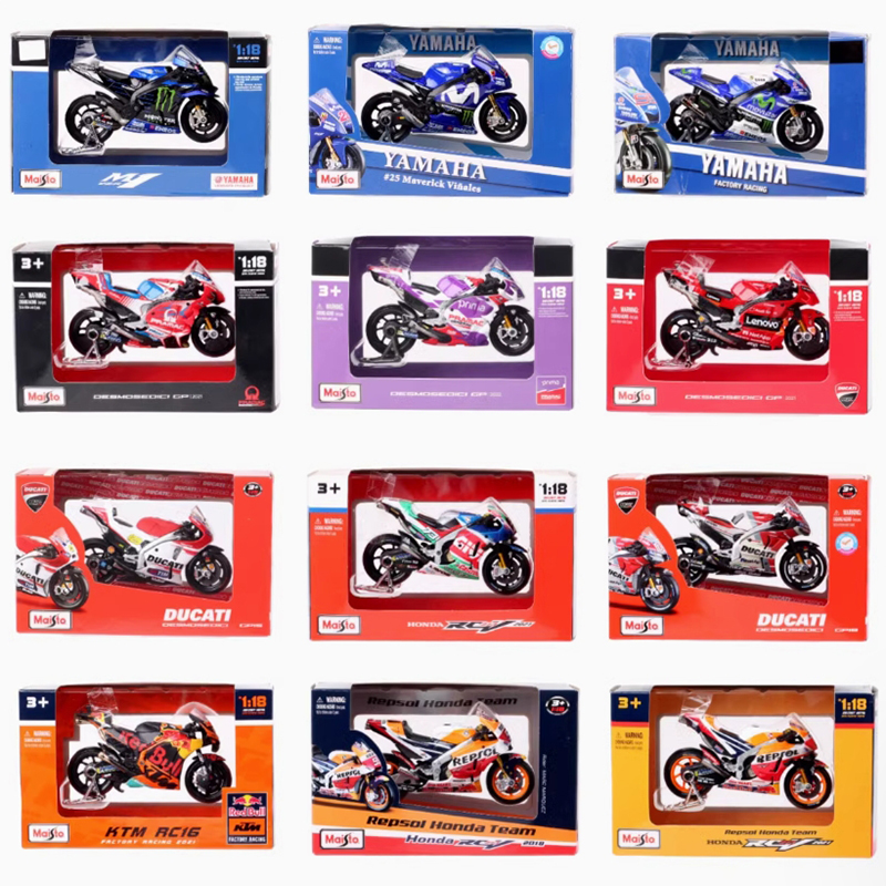 Model Kit Yamaha - Maisto 1:18 Scale Yamaha YZFR1KTM Honda