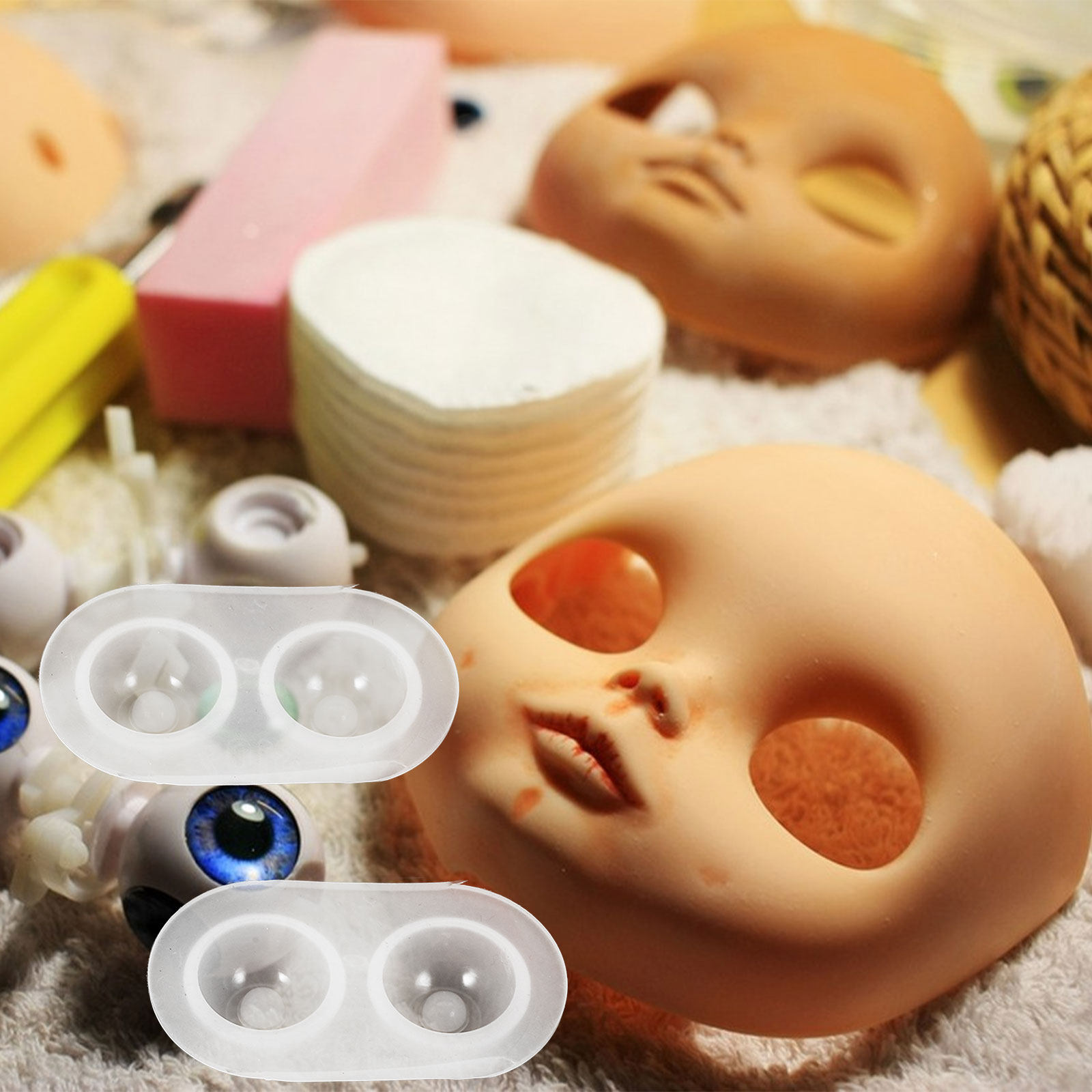 5Pcs Eyeball Mold for DIY Resi - Resin Kit Cast 评论和价格