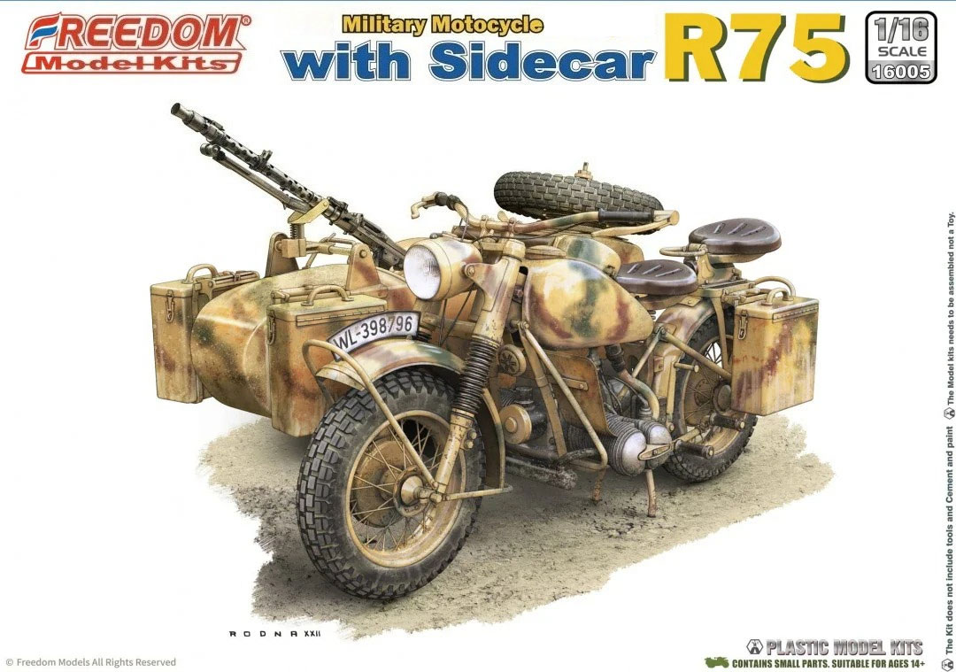 Freedom F16005 1/35 Scale  R75 - Model Kit History 评论和价格