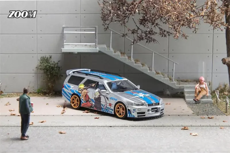 ZOOM 1:64 R34 Stagea WC34 260R - Model Kit R34 评论和价格