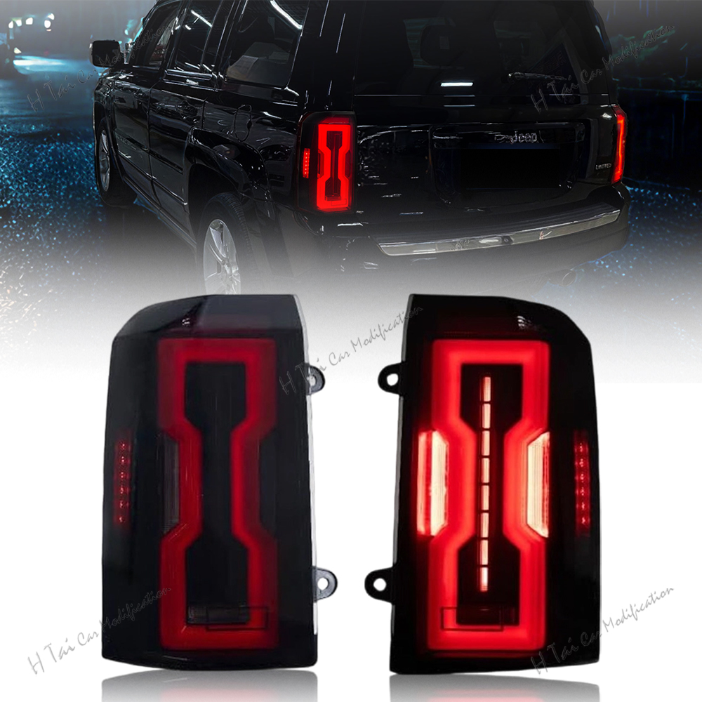 Pair LED Tail Lights For Jeep  - Model Kit Jeep 评论和价格