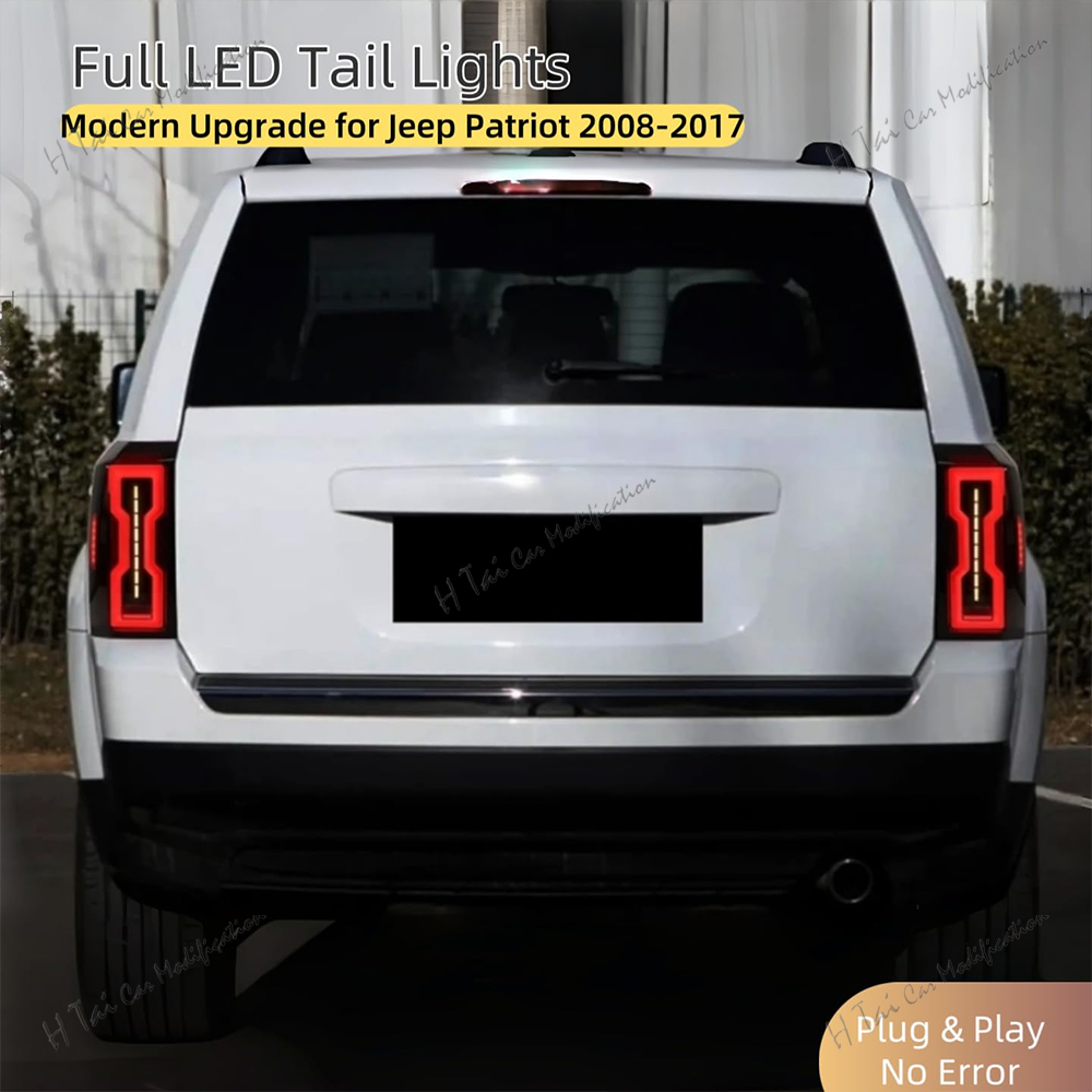 Pair LED Tail Lights For Jeep  - Model Kit Jeep 评论和价格