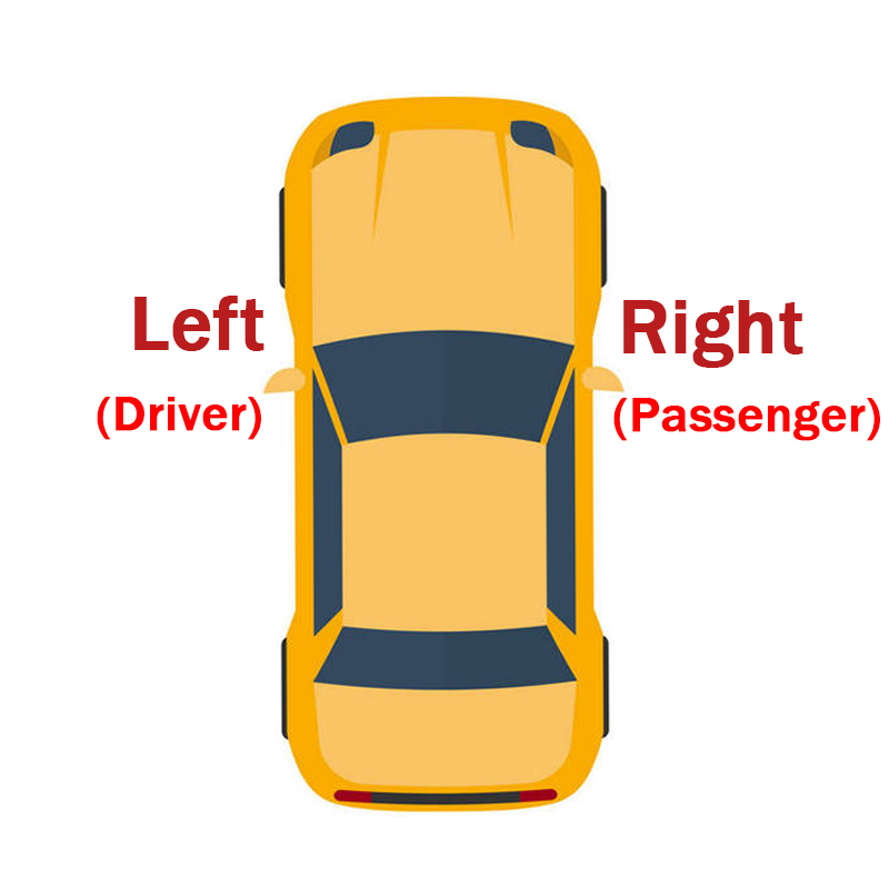 Left Right Rear Tail Light Fog - Model Kit Jeep 评论和价格