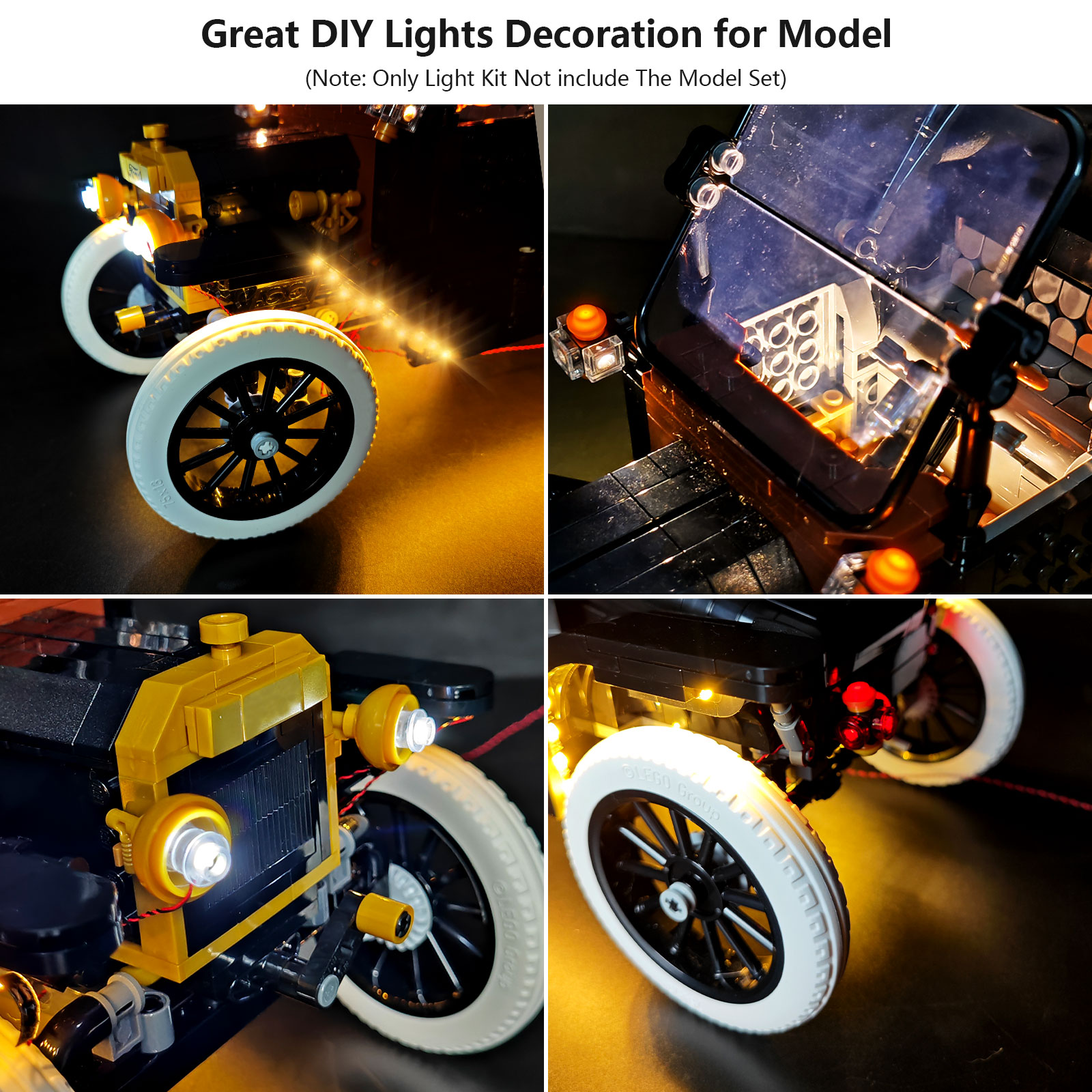 LYBMTWF LED Lighting Kit Compa - Model Kit Walmart 评论和价格