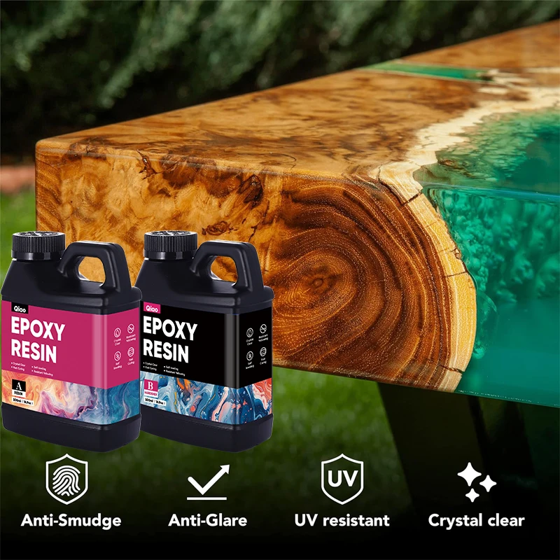 500ml 1000ml Easy Mixing Epoxy - Resin Kit Cast 评论和价格