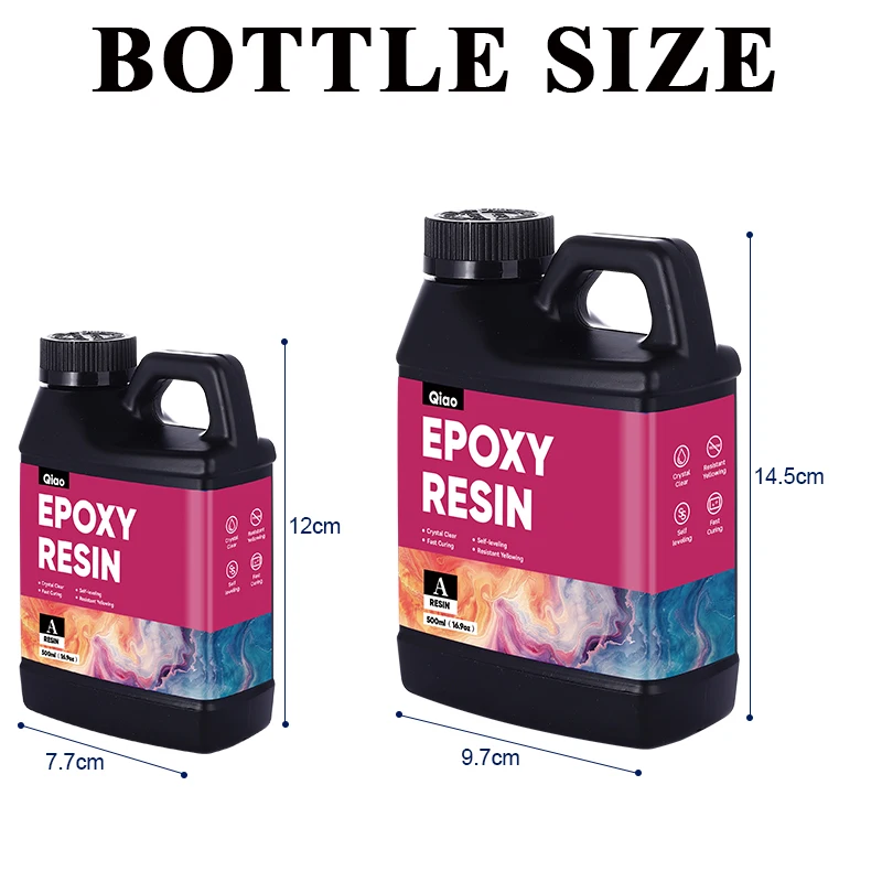 500ml 1000ml Easy Mixing Epoxy - Resin Kit Cast 评论和价格