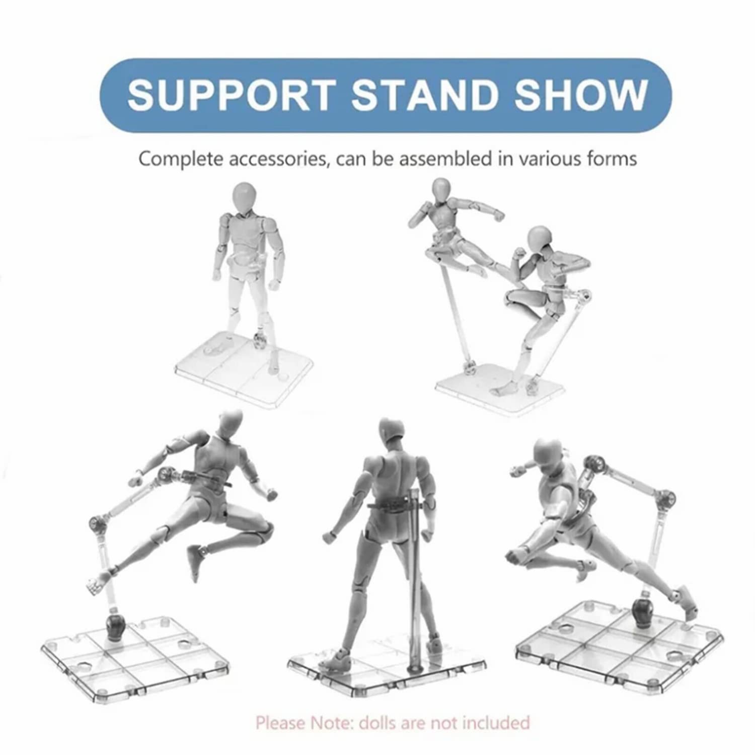 Action Figure Stands, Action F - Model Kit Hg 评论和价格