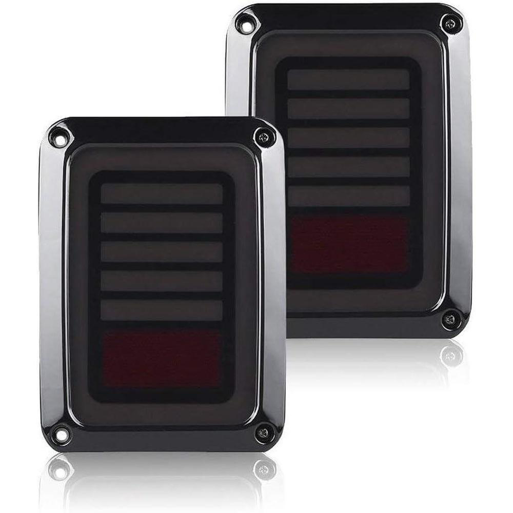 2pcs LED Tail Lights for Jeep  - Model Kit Jeep 评论和价格
