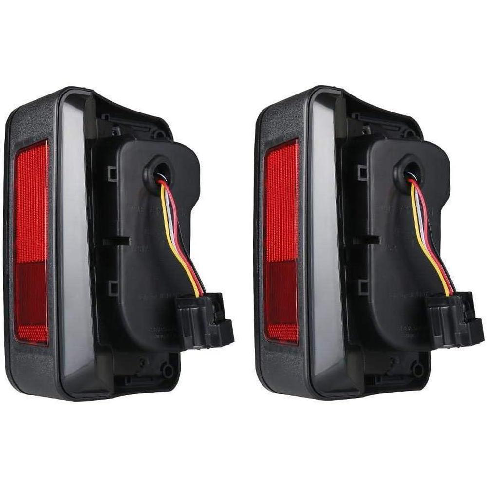 2pcs LED Tail Lights for Jeep  - Model Kit Jeep 评论和价格