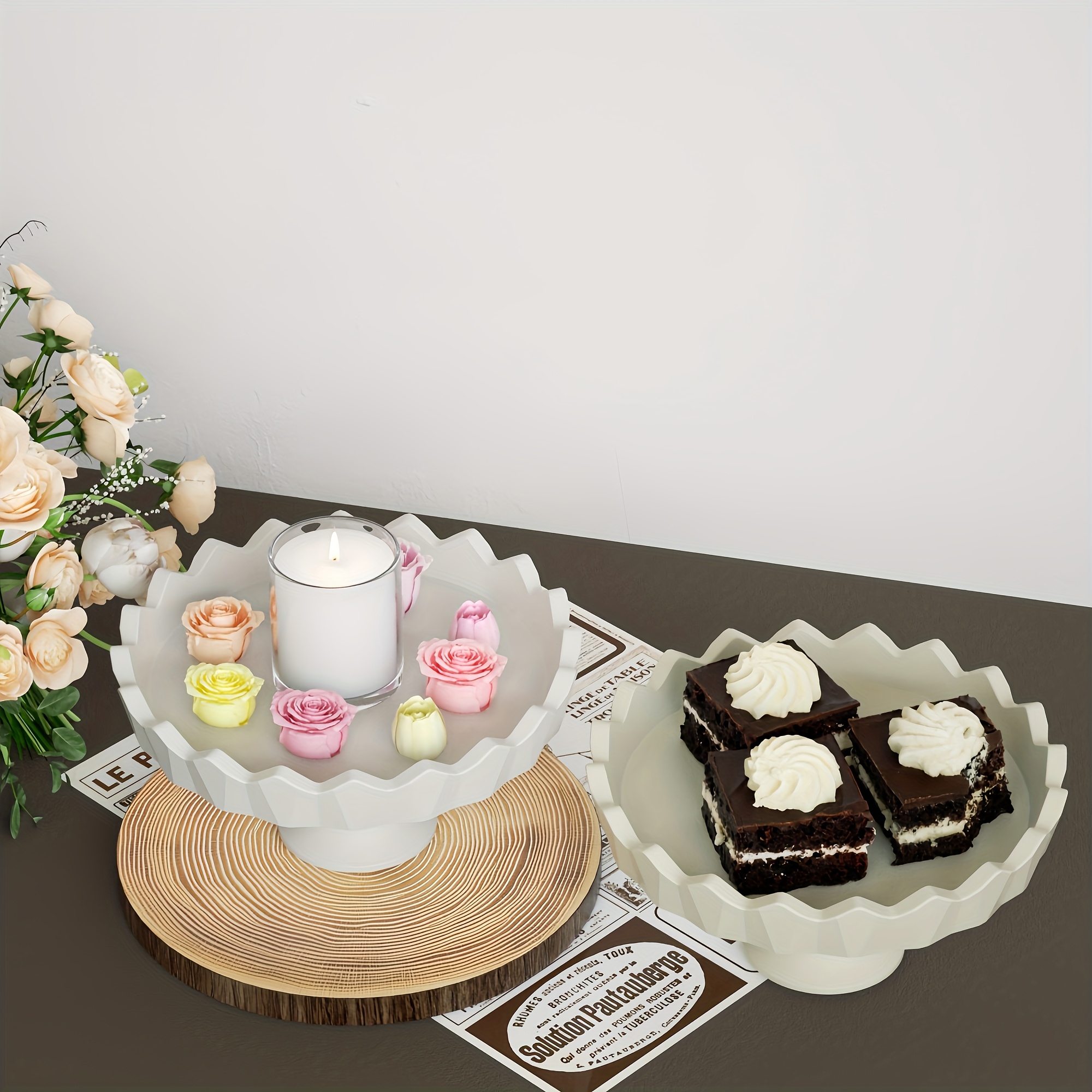 2pcs Silicone Tray Mold Set, R - Resin Kit Cast 评论和价格