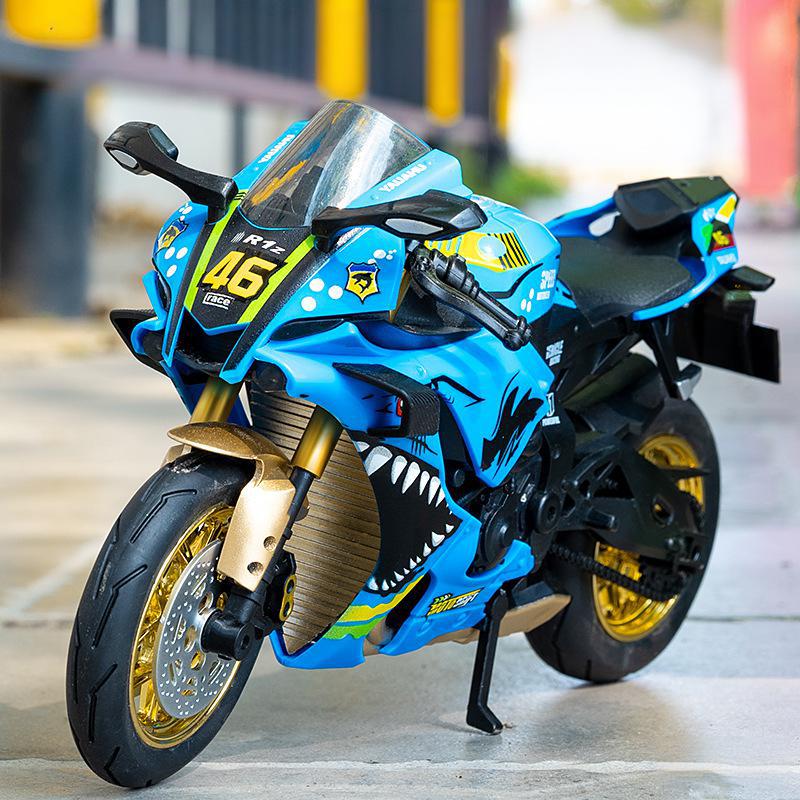 1:10 Yamaha YZF R1M Alloy Scal - Model Kit Yamaha 评论和价格