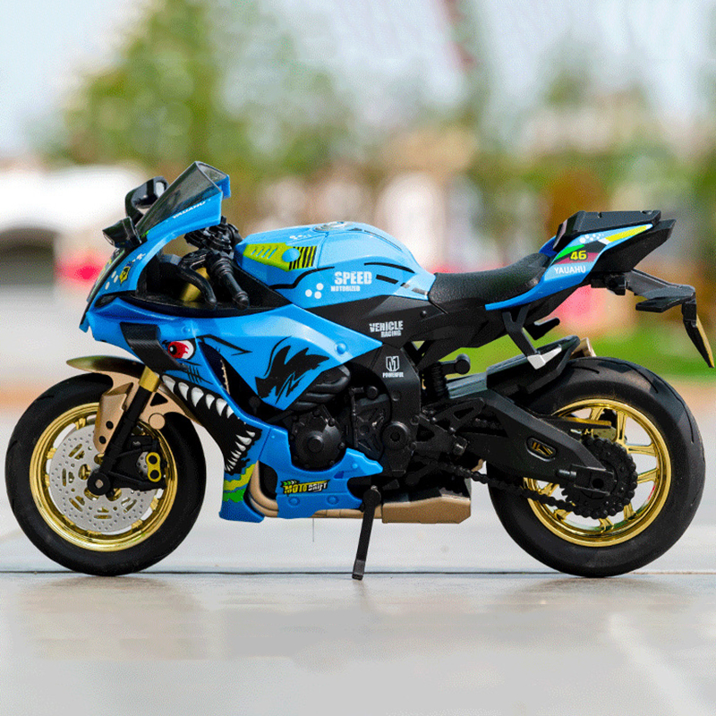 1:10 Yamaha YZF R1M Alloy Scal - Model Kit Yamaha 评论和价格