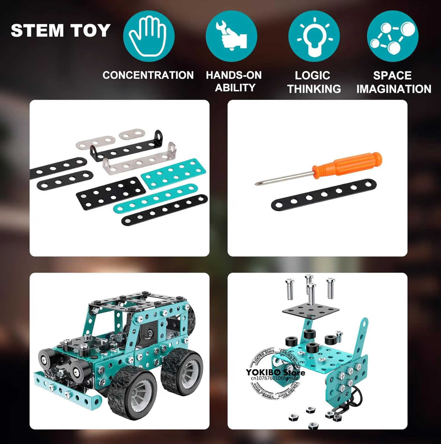 Building Toys Model Truck Set  - Model Kit Walmart 评论和价格