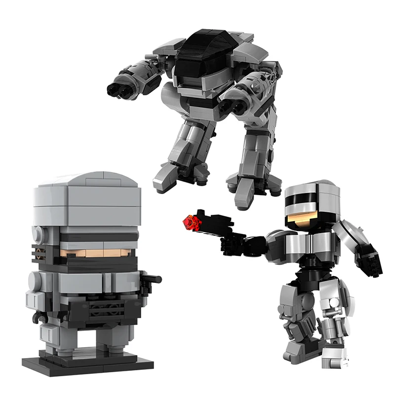 MOC City Mechanical War Police - Model Kit Robocop 评论和价格