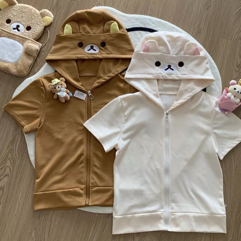 Rilakkuma T-Shirt Long Sleeve  - Model Kit Varnish 评论和价格