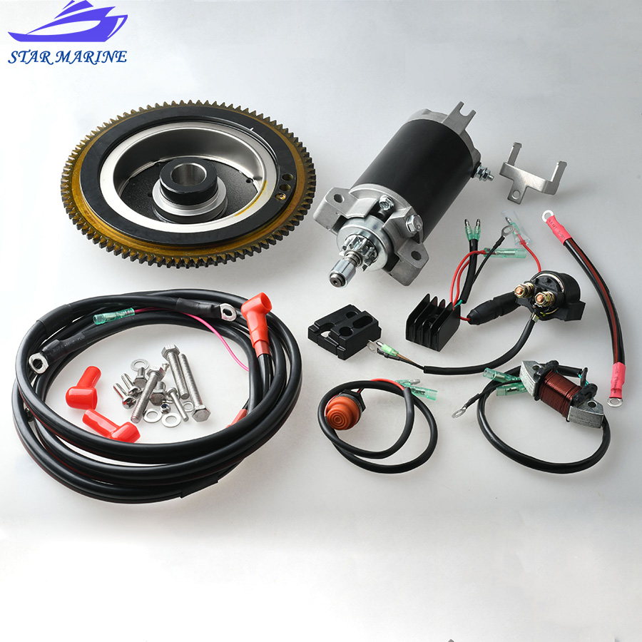 Outboard Motor Electric Start  - Model Kit Yamaha 评论和价格
