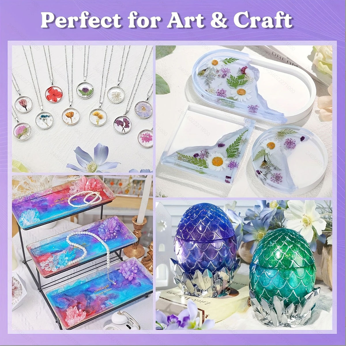 125ml/250ml Crystal Clear Cast - Resin Kit Cast 评论和价格