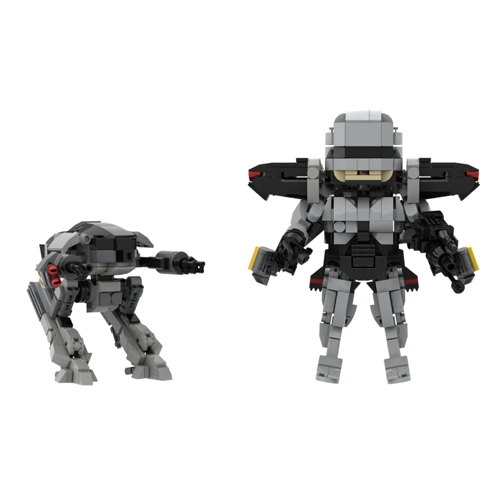 MOC Movie MechWarrior RoboCope - Model Kit Robocop 评论和价格
