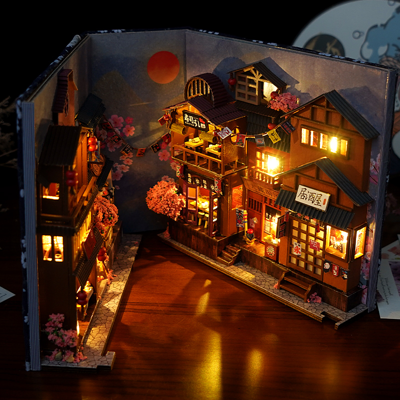 1pc,DIY Book Nook Kit,Assembly - Model Kit History 评论和价格
