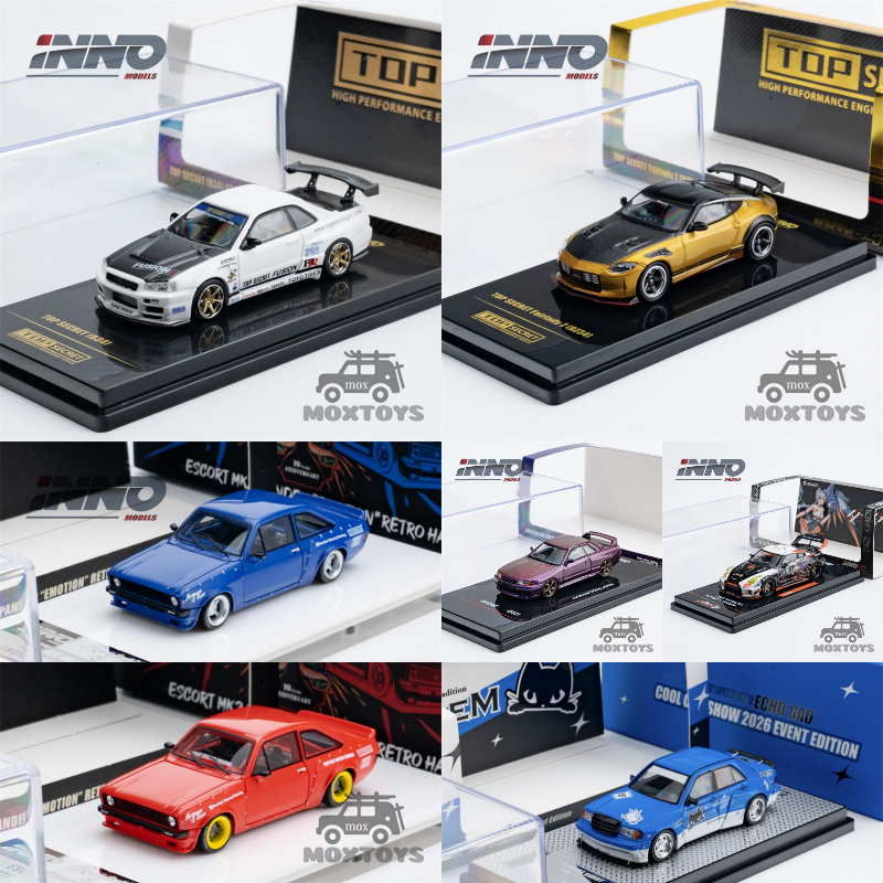 INNO 1:64 R34 RZ34 ESCORT MK2  - Model Kit R34 评论和价格