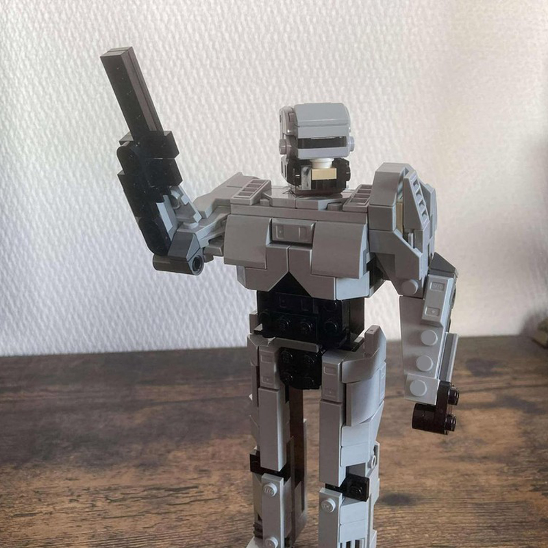 707 PCS Tech car mech robots A - Model Kit Robocop 评论和价格