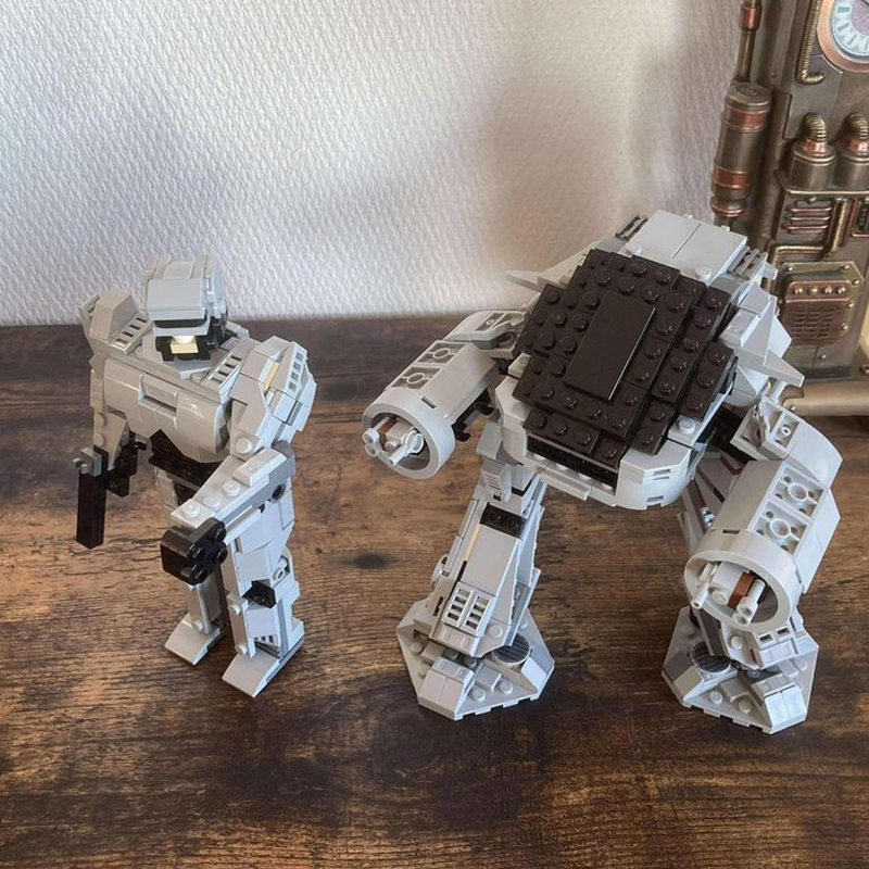 707 PCS Tech car mech robots A - Model Kit Robocop 评论和价格
