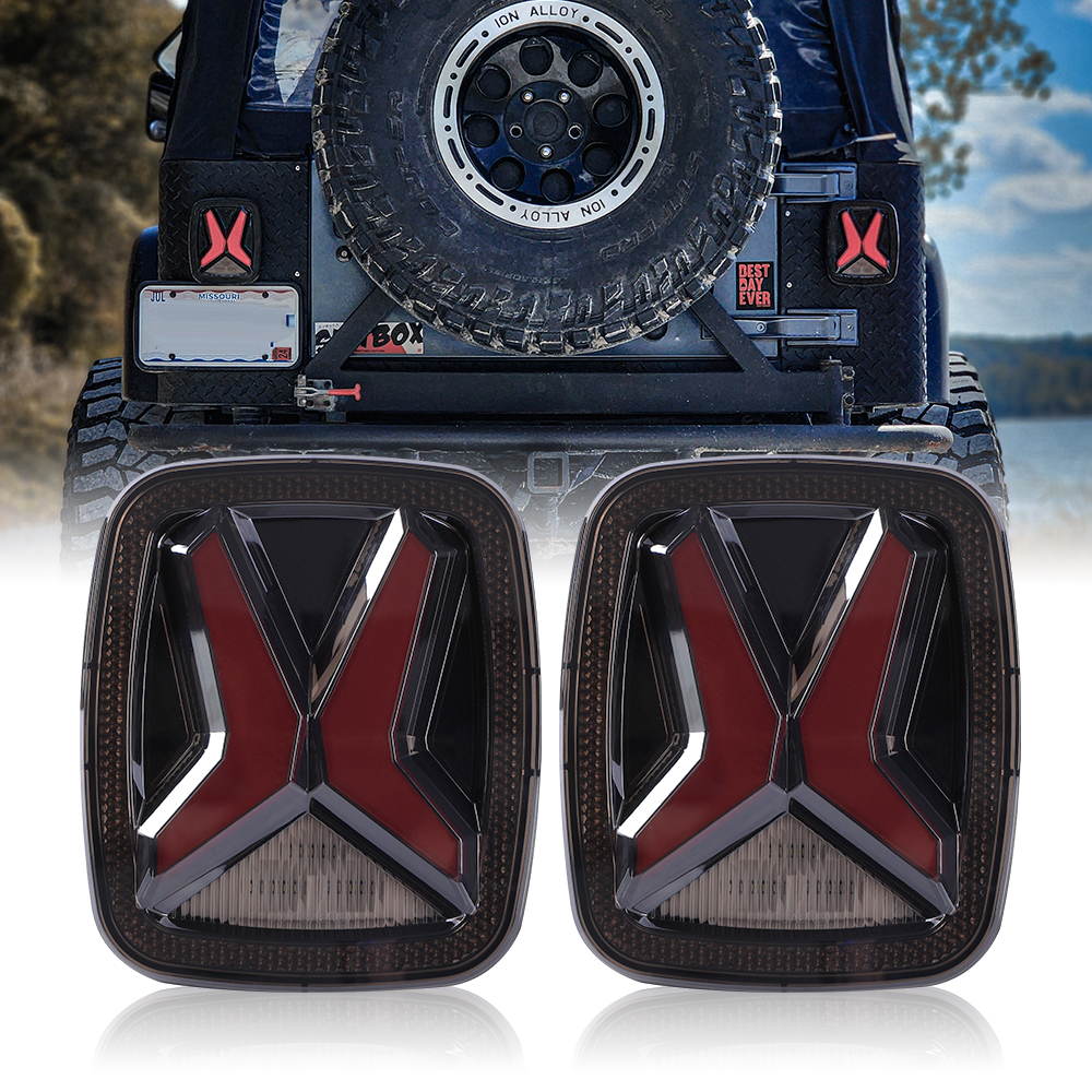 New Upgrade JEEP TJ Tail Lamp  - Model Kit Jeep 评论和价格