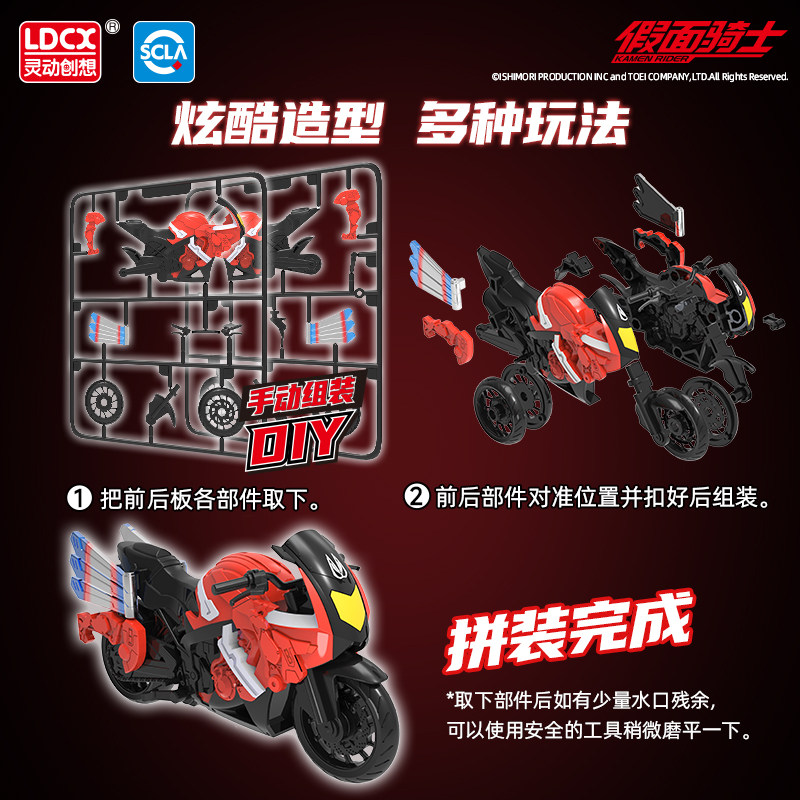 LDCX KLAMEN RIDER  Kuuga Den-O - Model Kit Kamen Rider 评论和价格