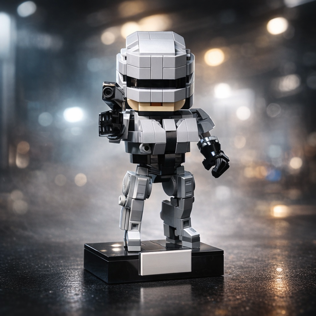 MOC Sci-Fi Police Robot Buildi - Model Kit Robocop 评论和价格