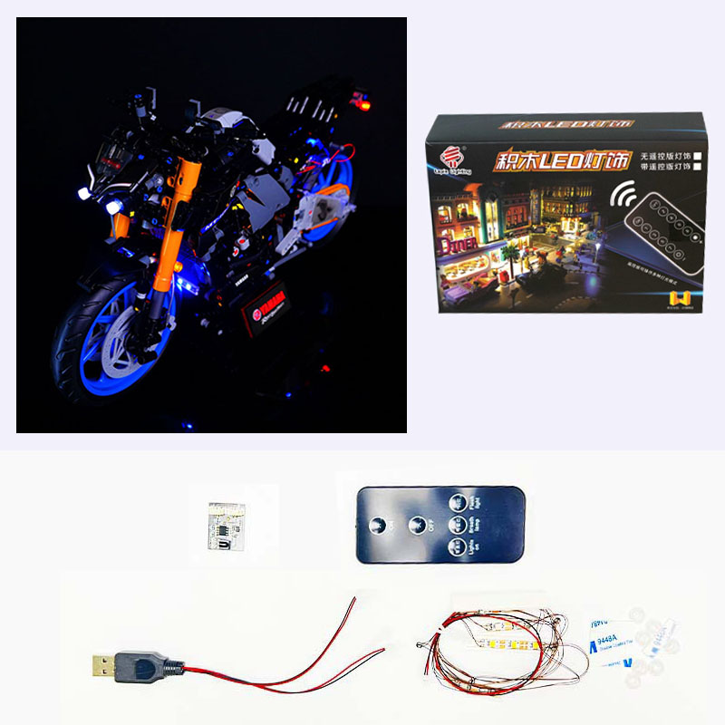 LED Light Kit for LEGO 42159 T - Model Kit Yamaha 评论和价格