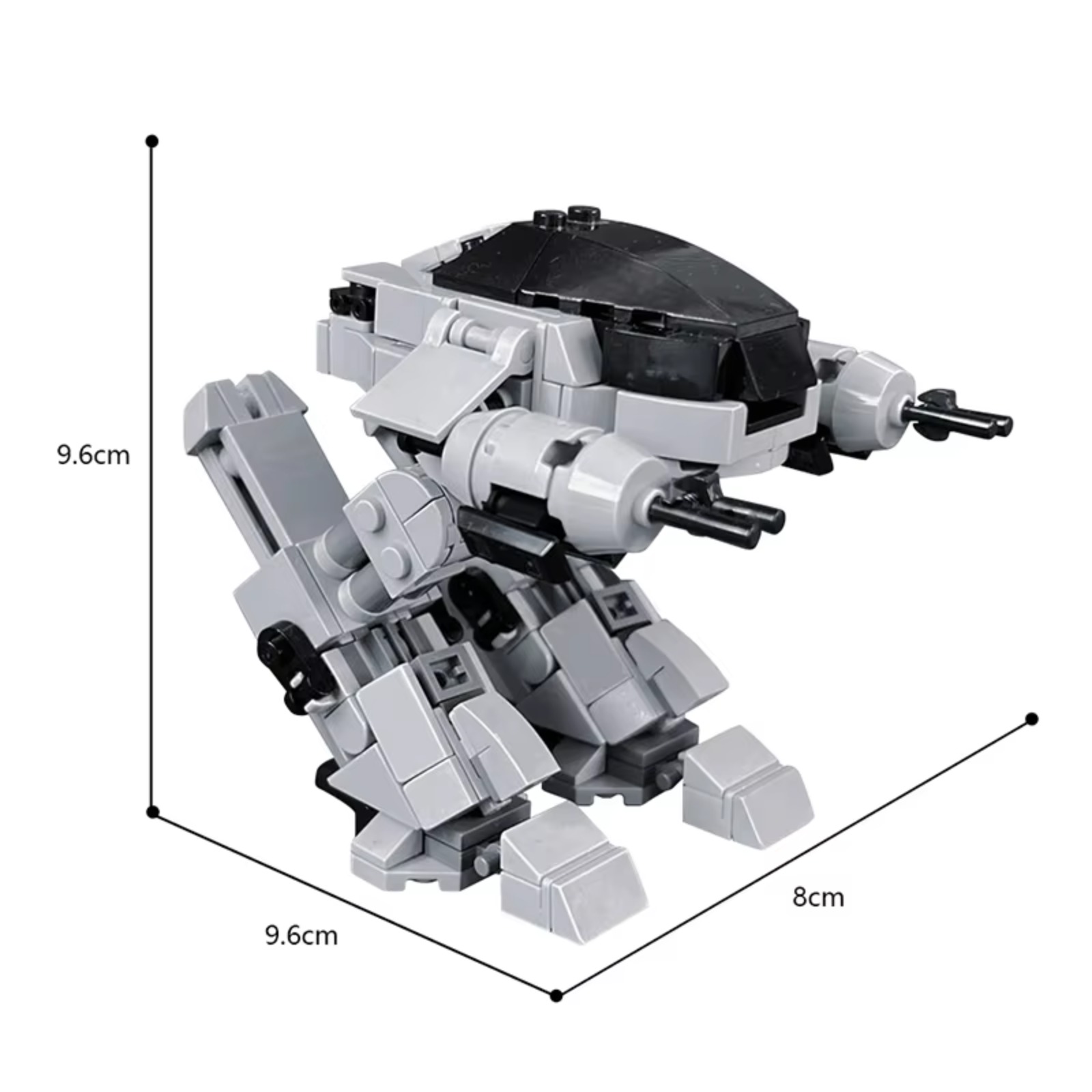 ED-209 Robot Building Blocks T - Model Kit Robocop 评论和价格