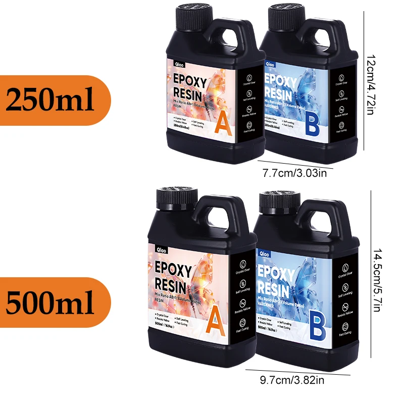 Anti-Yellowing Crystal Clear E - Resin Kit Cast 评论和价格