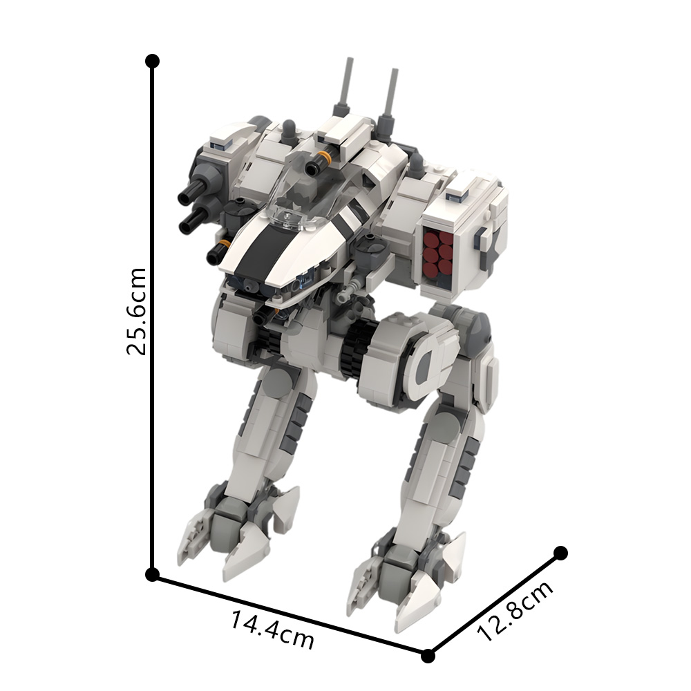 Gobricks MOC-213341 Battlemech - Model Kit Robocop 评论和价格