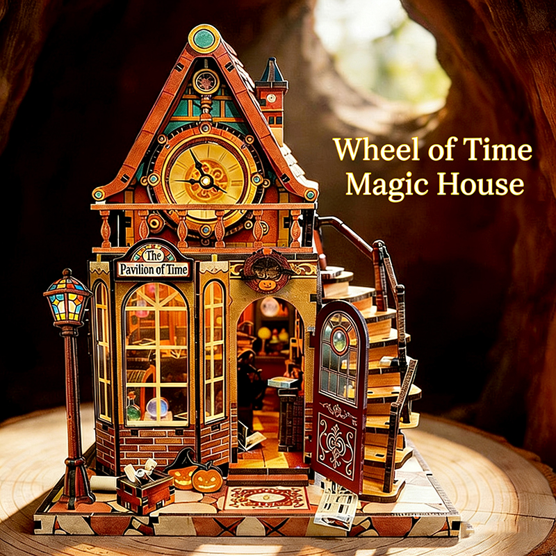 New Wooden Dollhouse Time Pavi - Model Kit Walmart 评论和价格