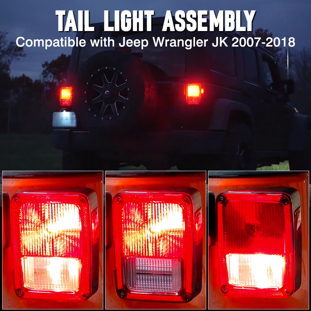 Tail Light For Jeep Wrangler ( - Model Kit Jeep 评论和价格
