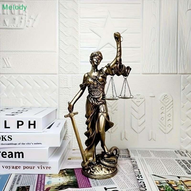 Antique Brass Lady Justice Sta - Model Kit Judge 评论和价格
