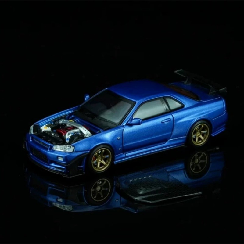 MOTORHELIX 1:64 Nissan Skyline - Model Kit R34 评论和价格
