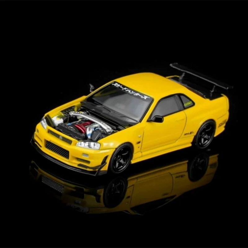 MOTORHELIX 1:64 Nissan Skyline - Model Kit R34 评论和价格