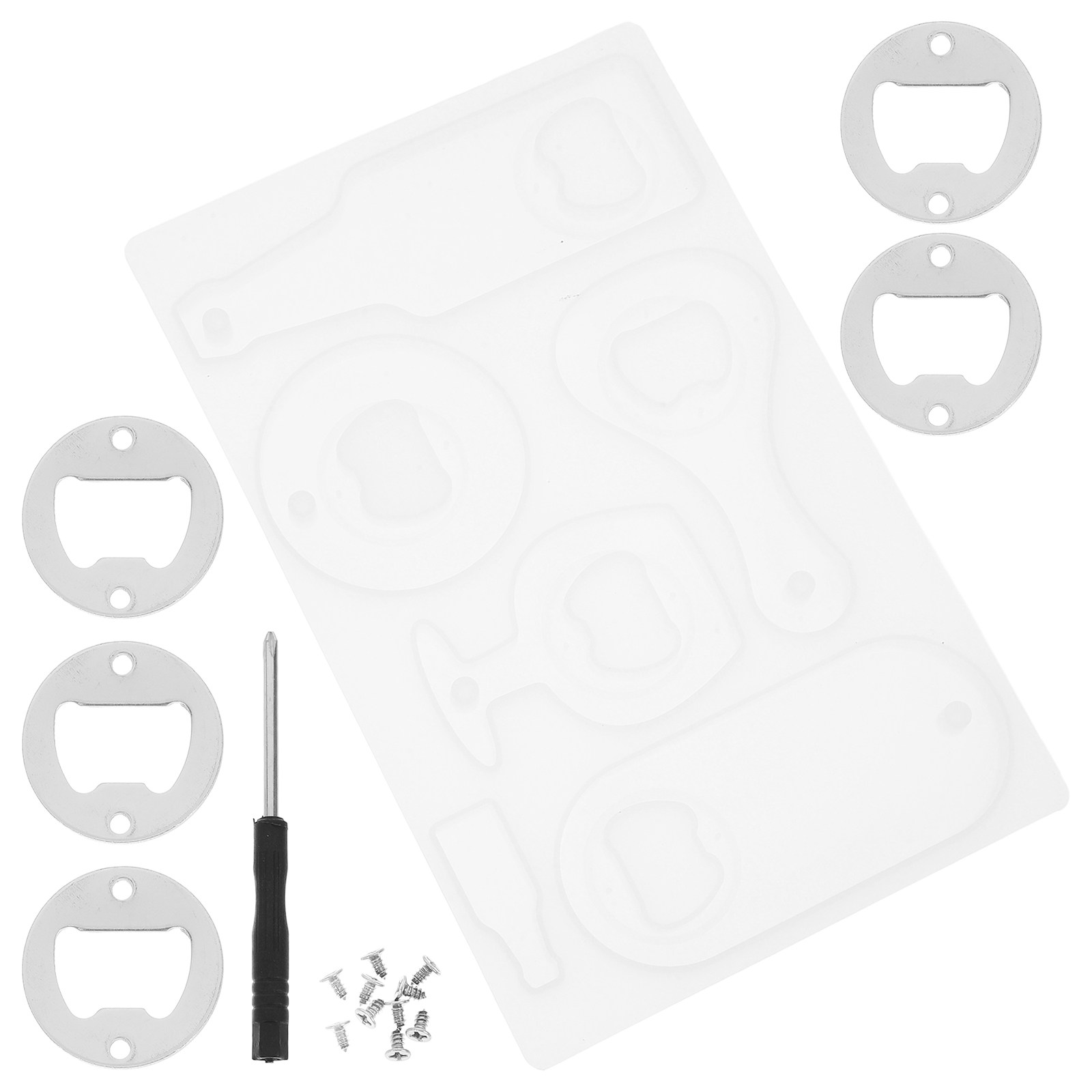 1Set Silicone Beer Bottle Open - Resin Kit Cast 评论和价格
