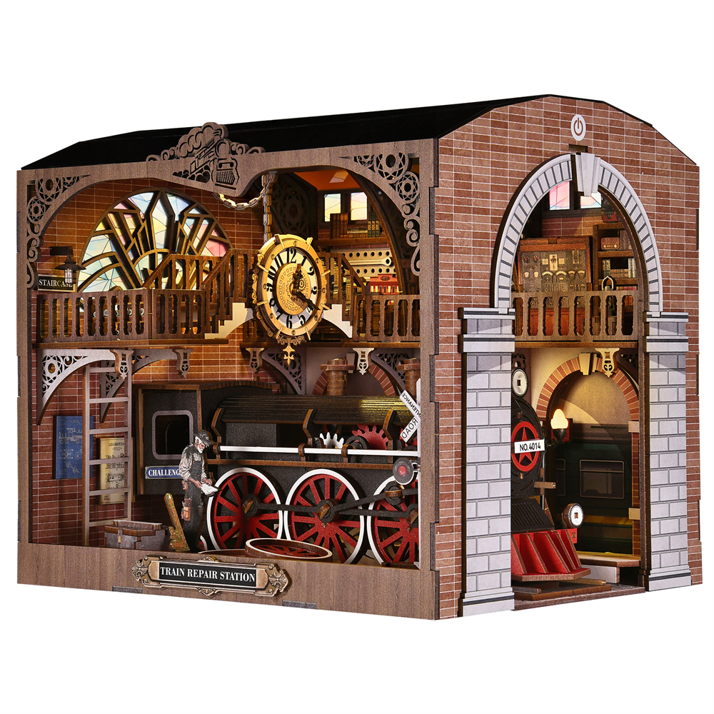 Book Nook Kit Tram Station Ret - Model Kit History 评论和价格